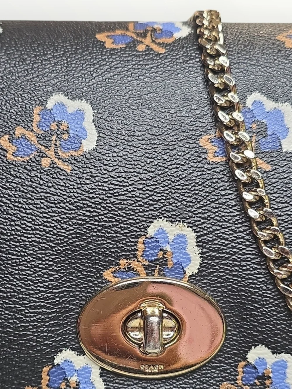 COACH Mini Ruby 3 WAY Bag in Bramble Rose 2015 EUC